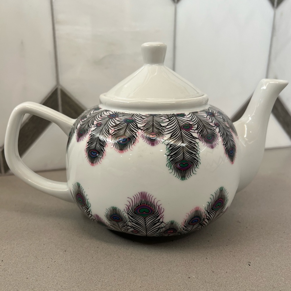 CB2 Peacock Teapot by Matthew Williamson